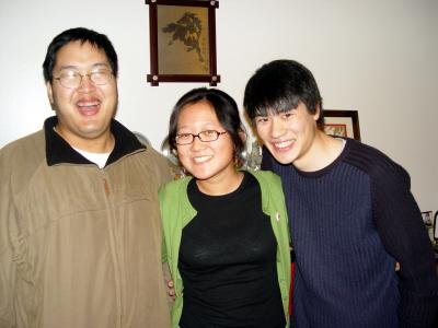 Wender, Caroline, and Matt, 2005