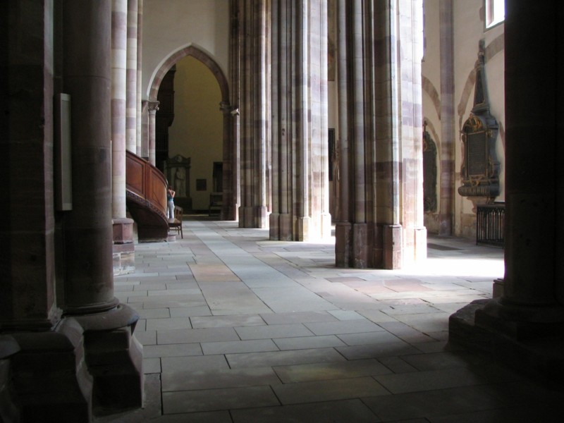 Intrieur de la cathdrale de Strasbourg