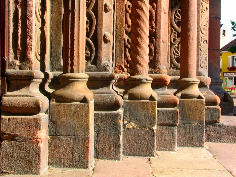 Colonnade de l'glise Saint-lger, Guebwiller