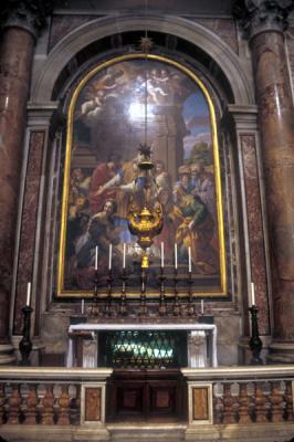 Inside St. Peter's Basilica