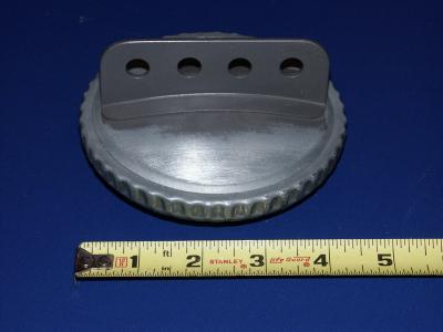 Blau 110mm Steel Finned Fuel Cap - Photo 1