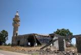 an abandoned mosque in the Golan Heights