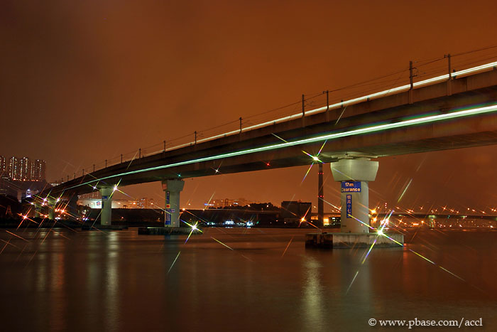 Tsing Yi South Bridge - Two MTR Crossing