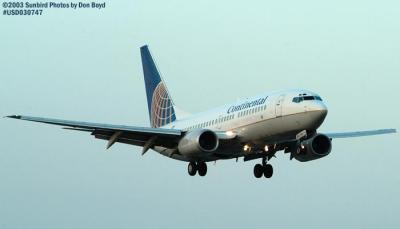 Continental Airlines B737-724 N24715 aviation stock photo #5368