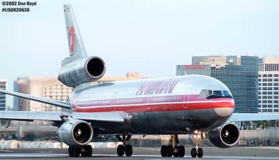 Hawaiian Airlines DC10-30 N140AA (ex National N81NA) aviation stock photo