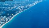2003 - Ft.  Lauderdale beach landscape aerial stock photo #7197