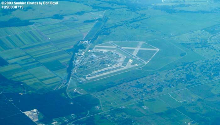 2003 - Sebring Airport, Florida airport aerial stock photo #5266