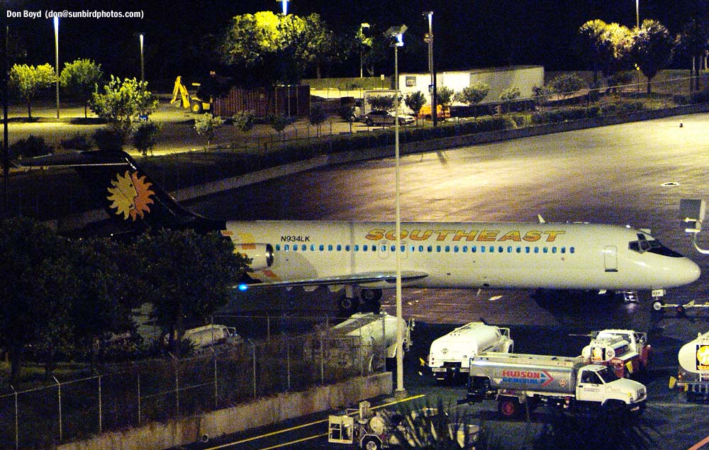 Southeast Airlines DC9 N934LK aviation stock photo