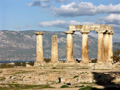 Ancient Corinth - Temple of Apollo