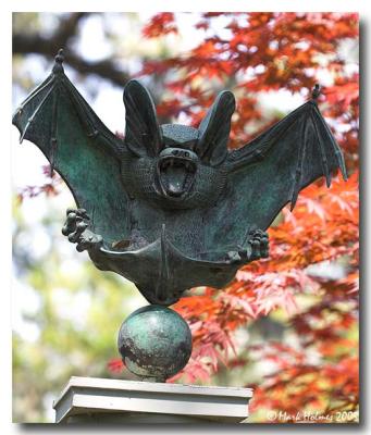 bat sculpture