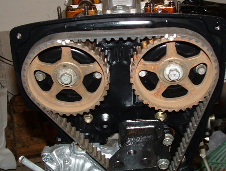 timing marks on camshaft gears