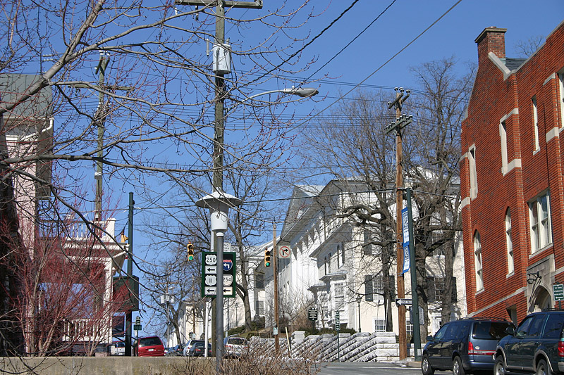 Corner of New and Frederick Streets