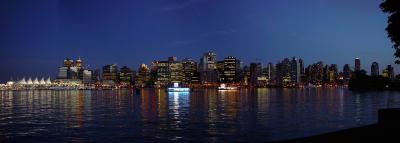Vancouver Evening Panorama