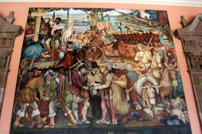 painting from Diego Rivera (Palacio Nacional)