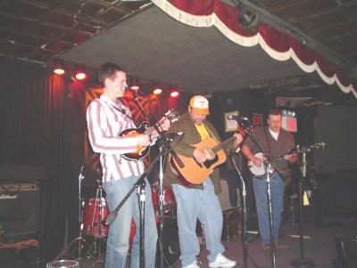 On stage @ The Baggot Inn