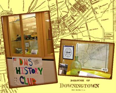 DMS History Club display