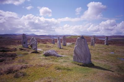 Prehistoric standing stones at Callanish