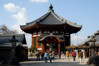Nan-endu, the octagonal South Hall, rebuilt 1741, Kofuku-ji Temple