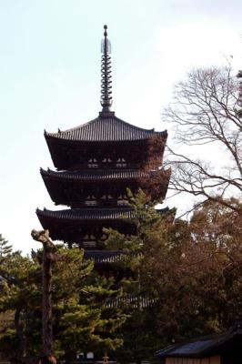 5-story pagoda from 1426, Kofuku-ji Temple