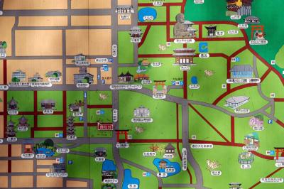 Map of Nara-koen Park
