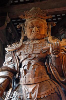 Koumoku-ten, ruler of the west, one of the 4 celestial guardians