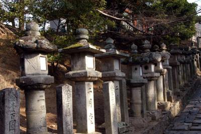 Stone Lanterns, Todai-ji Temple's eastern precinct
