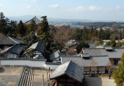 View from the terrace of the Nigatsu-do (Hall of the Second Month)