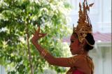 Thai classical dance presentation at the Teak Palace