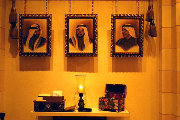 Sheikh Mohammed, Sheikh Zayed and Sheikh Maktoum