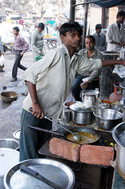 Street kitchen, Delhi
