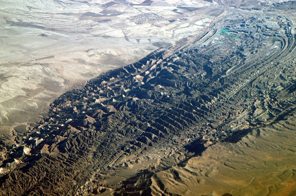 Interesting landforms, southern Iran