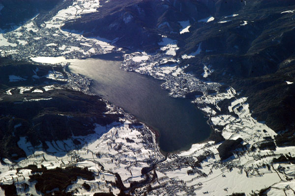 Tegernsee, Bavaria, Germany in winter