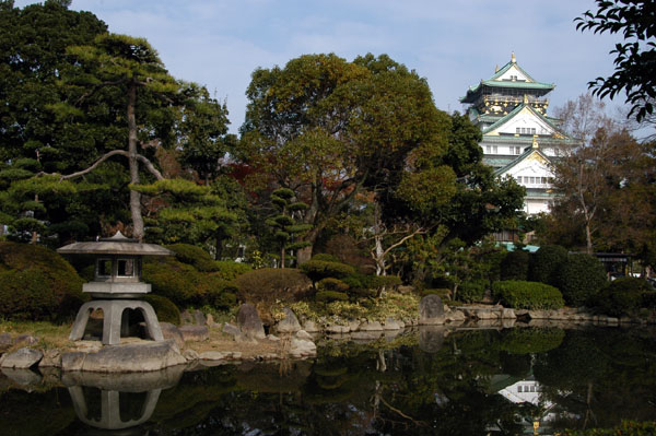 Garden in Osaka Castle