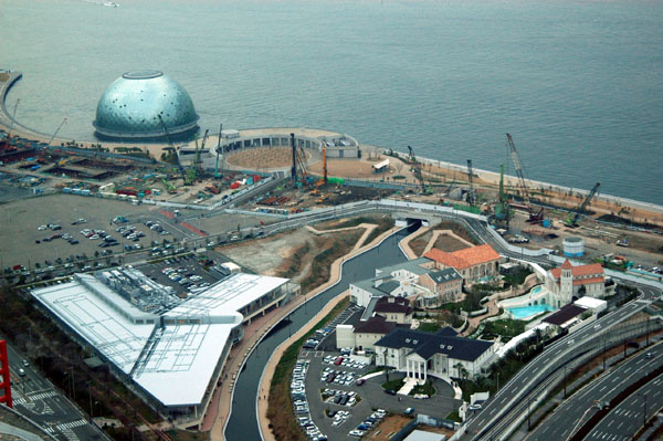 View of the Maritime Museum from WTC Cosmo Tower