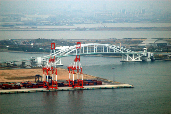 View of the harbor  from WTC Cosmo Tower