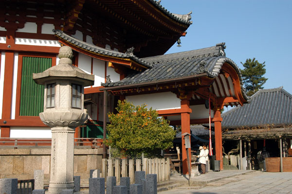 Nan-endu, the octagonal South Hall, originally built in 813 A.D., Kofuku-ji Temple