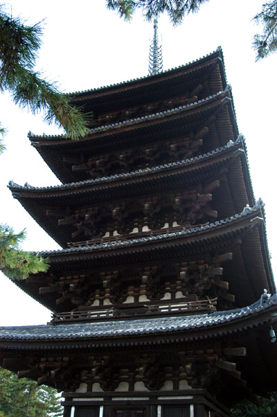 At 50m/165ft, his is the 2nd tallest pagoda in Japan