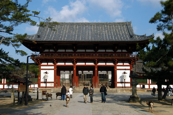 Chu-mon Gate, Todai-ji Temple