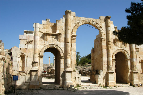 South Gate to Jerash, 130 AD