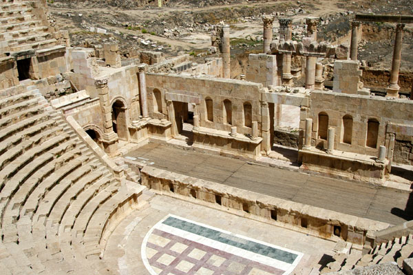 North Theatre, Jerash, 165 AD