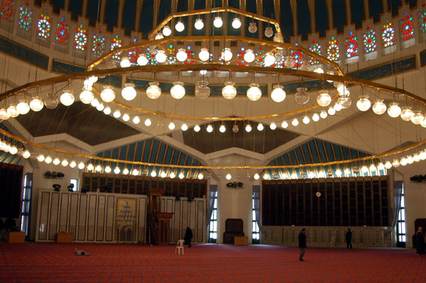 The Abdullah I Mosque may be visited