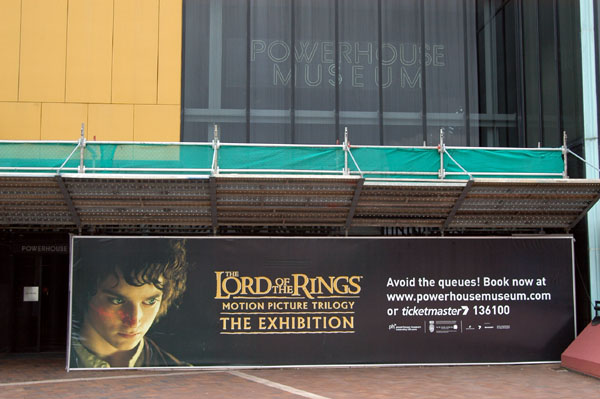 Lord of the Rings Exhibition at the Powerhouse Museum, Sydney