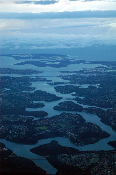 Sydney Harbour early in the morning