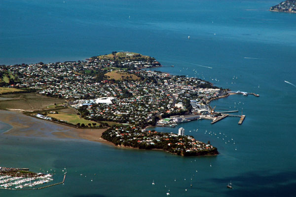 Devonport, New Zealand, across Waitemata Harbour from Auckland