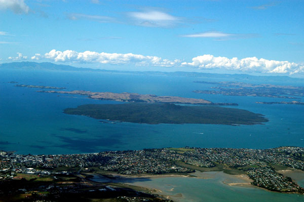 Rangitoto and Motutapu Islands, Hauraki Gulf, NZ