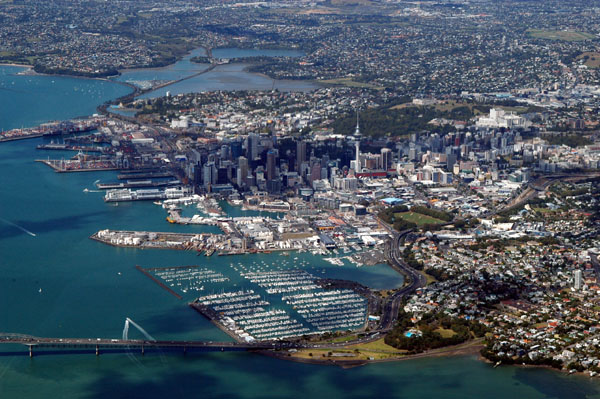 Auckland and Westhaven Marina, New Zealand