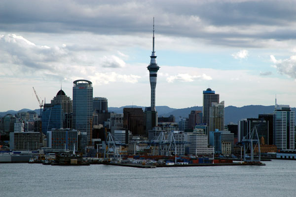 View of Auckland from Mount Victoria, Devonport