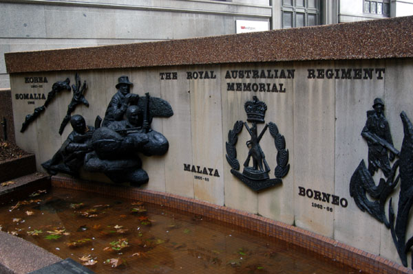 The Royal Australian Regiment Memorial, Sydney