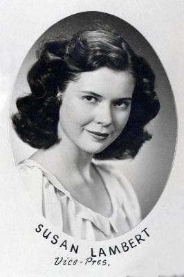 Susan's Graduation Photo, Hastings, Iowa High School - 1948