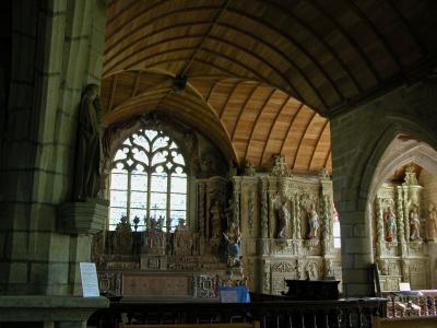 The church interior